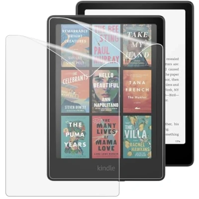 Afbeelding van MoKo 2 Pack Screen Protector for 7&quot; Kindle Paperwhite 12th Generation 2024 and Colorsoft Signature Edition, Anti Glare Premium PET Protective Film Full Coverage Matte