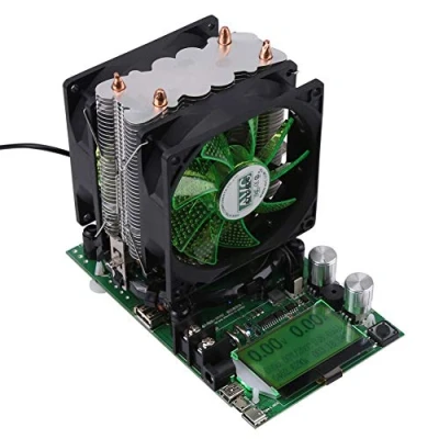 Afbeelding van 180 Watt instelbare constante stroom elektronische belasting 200 V 20 A batterij tester ontlading capaciteit module voor powerbank, capaciteitstest met koellichaam ventilator