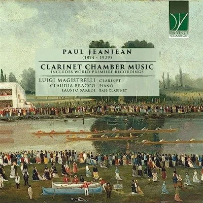 Afbeelding van Luigi Magistrelli, Claudia Bracco &amp; Fau Saredi Paul Jeanjean: Clarinet Chamber Music (CD)