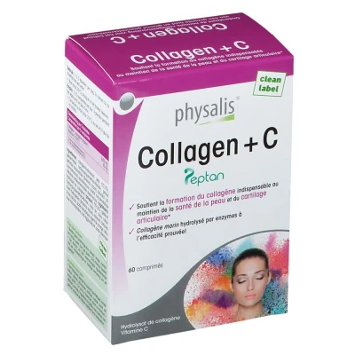Afbeelding van Physalis Collagen + C Tabletten 60TB