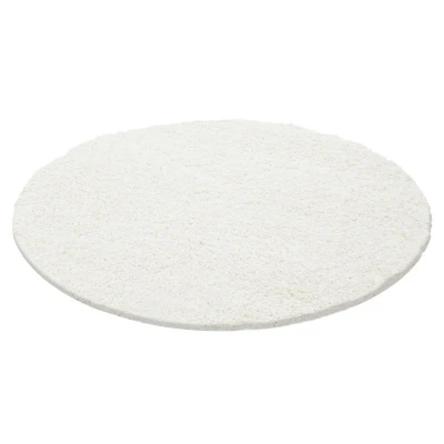 Afbeelding van Hoogpolig Vloerkleed Rond Antalya Creme 120 x cm