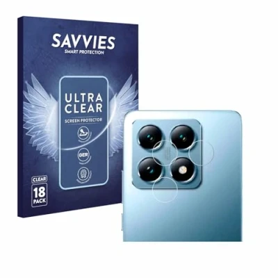 Afbeelding van Savvies (18 Stuks) Schermbeschermer voor Xiaomi 14T (ALLEEN Camera Lens) Screen Protector Ultra Transparant