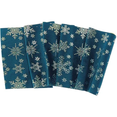 Afbeelding van Unique Living Decofabric Ice Crystal 28x300cm