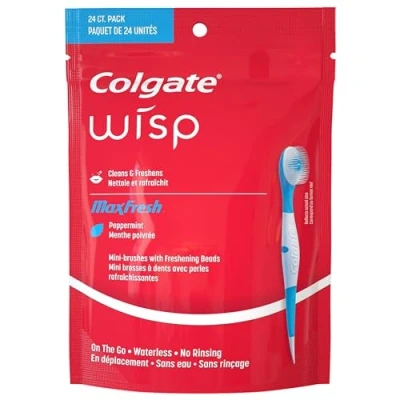 Afbeelding van Colgate Wisp Draagbaar Mini Borstel Optisch Wit, Coolmint, 24 Count