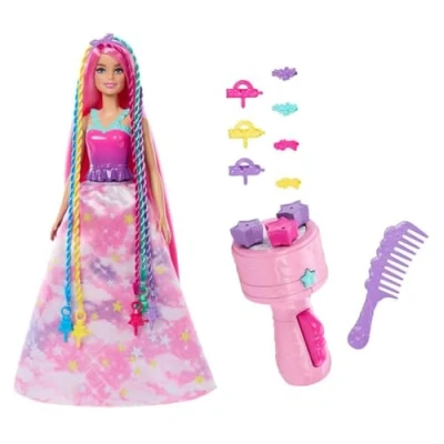 Afbeelding van Mattel Dreamtopia Twist &amp; Style Pop met Accessoires