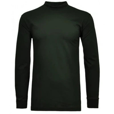 Afbeelding van Ragman Shirt met staande en lange mouwen, voor heren, donkergroen 386, XL