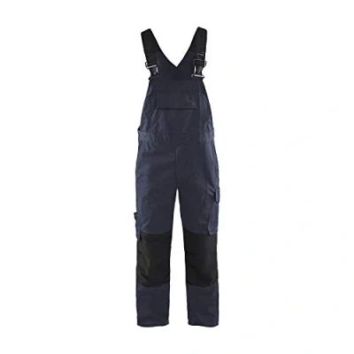 Afbeelding van Blaklader Bretelbroek met stretch 2695 1330 Donker marineblauw/Zwart D104