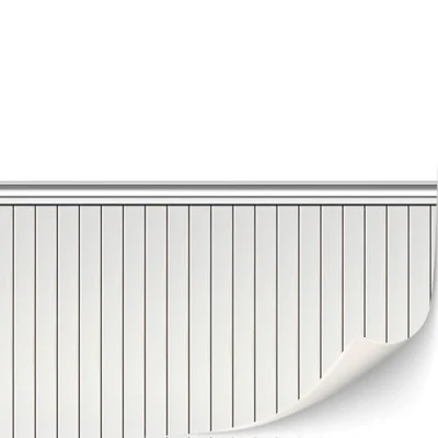Afbeelding van 3 vellen zelfklevende baksteenmuur, wandbekleding voor poppenhuizen, schaal 1:12, houten lamellenmuur, blanco