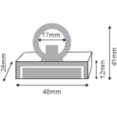 Afbeelding van Benson Magneet met oog