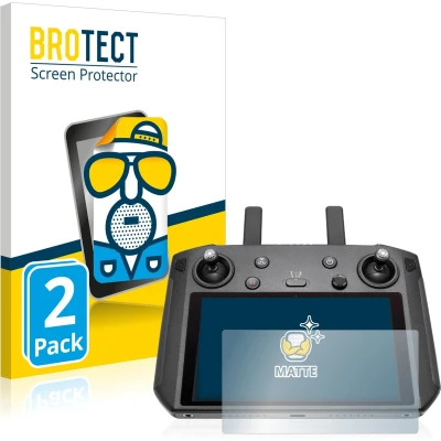 Afbeelding van BROTECT (2 Stuks) Antireflecterende Beschermfolie voor DJI Smart Controller Anti Glare Screen Protector, Mat, Ontspiegelend