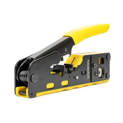 Afbeelding van PNI SR7 tang, voor het snijden, strippen van kabel en krimpen RJ12, RJ45 CAT5, CAT6, CAT7 stekkers