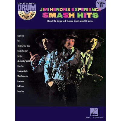 Afbeelding van Hal Leonard Drum Play Along Vol. 11 Jimi Hendrix Experience