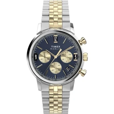 Afbeelding van Timex Marlin TW2W60200 Horloge Staal Multi Ø 40 mm