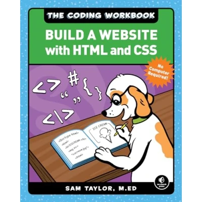 Afbeelding van The Coding Workbook: Build a Website with HTML &amp; CSS