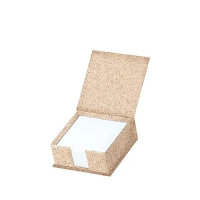 Afbeelding van Rössler Papier 1312452390 S.O.H.O. Notitiebox, Cacao, 11 x 4,6 cm, 1 stuk, notitiebox voor ca. 270 notities 9,5 cm