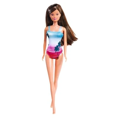 Afbeelding van Steffi Love Beach, 2 voudig gesorteerd, er wordt slechts één artikel geleverd, pop in badpak, 29 cm speelpop, vanaf 3 jaar