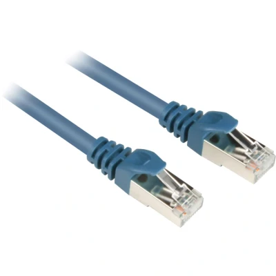 Afbeelding van Sharkoon 4044951014699 Cat 5 STP kabel RJ45 0.5 m Grijs