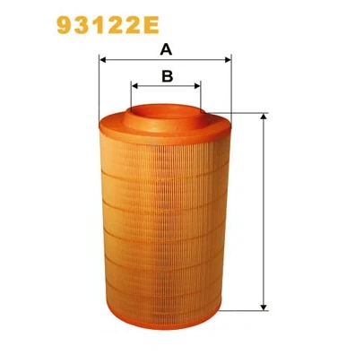 Afbeelding van WIX FILTERS 93122E Luchtfilter 442 245 Filter insert