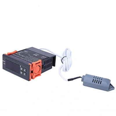 Afbeelding van Digitale vochtigheidsregelaar WH8040 meetbereik 1% 99% RV HM 40 ​​sensor voor hoge nauwkeurigheid AC 220V luchtbevochtigers Luchtontvochtigers met temperatuursensor