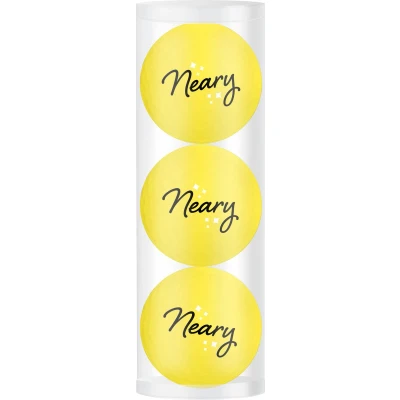 Afbeelding van Golfballen Gift Set Neary Geel