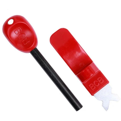 Afbeelding van B.C.B. Grand Fireball Flint &amp; Strike Firestarter + compass