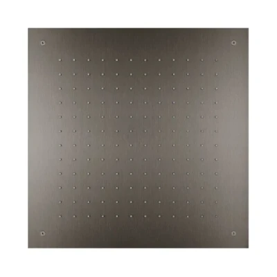 Afbeelding van SB Temptation Regendouche inbouw vierkant 50x50cm PVD Gun Metal 1208955779