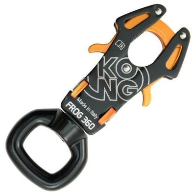 Afbeelding van Kong Frog 360, automatische karabiner met aluminium swivel