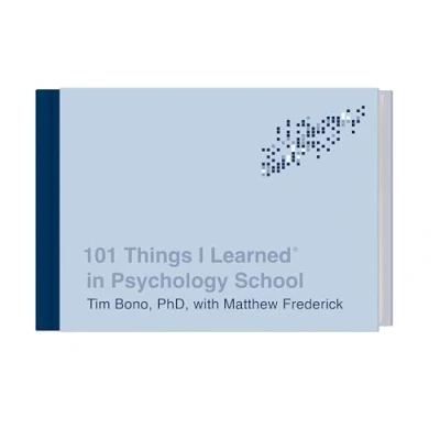 Afbeelding van 101 Things I Learned® in Psychology School