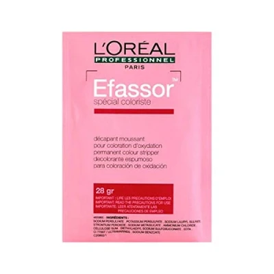 Afbeelding van L&#039;Oréal Efsor Reinigingsdoek, professioneel, verwijdert niet compatibele reflexen, valse reflecties of overbelasting, zak van 28 g