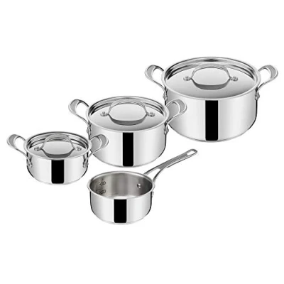 Afbeelding van Tefal Pannenset E307S7 Jamie Oliver (set, 7 delig)