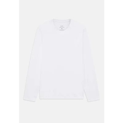 Afbeelding van Armani Exchange heren 8nzm77 shirt met lange mouwen, wit, XS