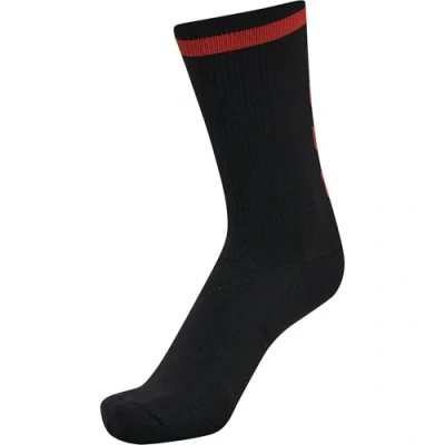 Afbeelding van Hummel Elite Indoor LOW PA Sportsokken, Maat: 39 42, Black cherry tomato