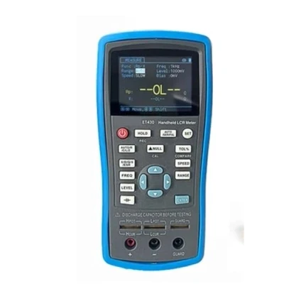 Afbeelding van 100kHz Multifunctionele Handheld LCR Digitale Brugmeter Hoge Precisie Capaciteit Inductie Weerstand Meter meter(ET433)