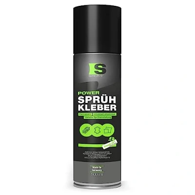 Afbeelding van Spraytive 1 x 500 ml Power Spraylijm: voor textiel, vlies, schuim, leer, dakhemel, tapijt, papier en meer sterk permanent hechtend met variabele sproeiinstelling