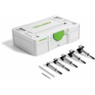 Afbeelding van Festool SYS3 S 76 FB CE SORT/5 CENTROTEC Cilinderkopboor set 578110