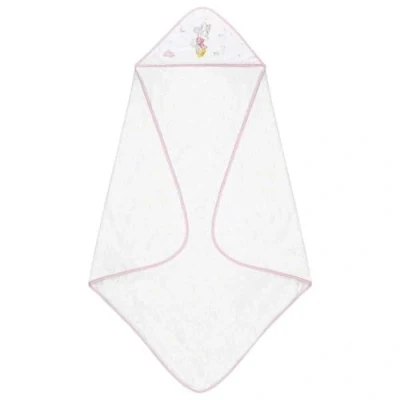 Afbeelding van Disney Badcape Minnie Mouse Meisjes 100 Cm Katoen Roze/wit