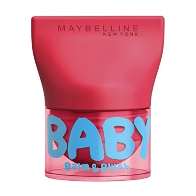 Afbeelding van Maybelline Babylips Balm &amp; Blush 05 Booming Ruby Roze lipbalm in één
