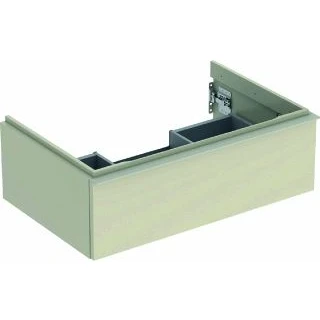 Afbeelding van Geberit icon wastafelonderkast wand 1x laden hxbxd 247x740x476mm zandgrijs 502 311 jl 1