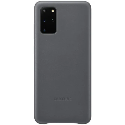 Afbeelding van Galaxy S20 Plus (5G) Leren Hoesje EF VG985 Grijs Samsung Smartphone Hoesjes Geen Verzendkosten &amp; Morgen In Huis