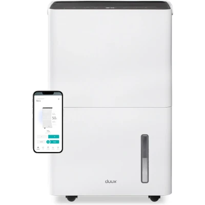 Afbeelding van Duux Bora Smart Luchtontvochtiger Ontvochtigt 30L/dag 4 Liter Watertank Dehumidifier met Hygrostaat Droogmodus voor wasgoed