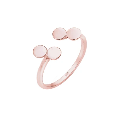 Afbeelding van Elli Ring Rose goldcoloured, Dames, Maat: 54, gold coloured