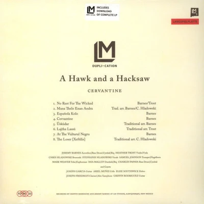 Afbeelding van a Hawk and Hacksaw Cervantine (LP)