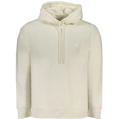 Afbeelding van Calvin Klein Jeans Badge Hoodie Sweater, Heren, Maat: XL, Ivory