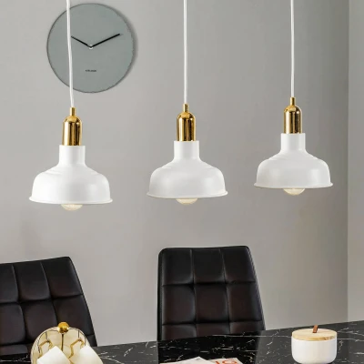 Afbeelding van EMIBIG LIGHTING Hanglamp Gubo, 3 lamps, wit