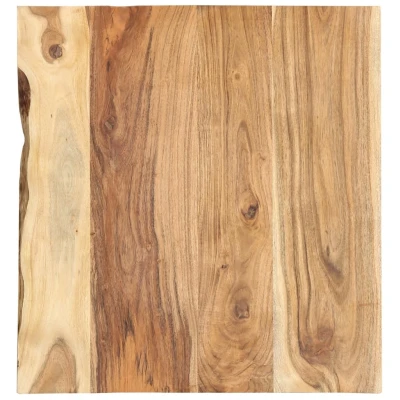 Afbeelding van Wastafelblad 58x52x2,5 cm massief acaciahout