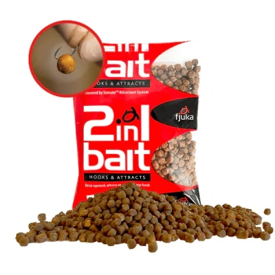 Afbeelding van Fjuka 2 In 1 Bait Hook &amp; Attracts 5mm (200gr) Kleur : Natural
