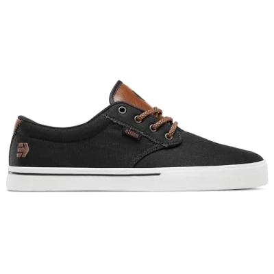 Afbeelding van Etnies Jameson 2 ECO Skateschoenen, Heren, Maat: 46, Navy/tan/white Imitatieleer/ textiel