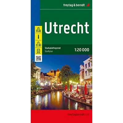 Afbeelding van Stadsplattegrond F&amp;B Utrecht: schaal 1 : 20.000: PL 200