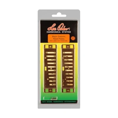 Afbeelding van Lee Oskar 797108 Major Diatonic F Dur vervangende stemplaat mondharmonica