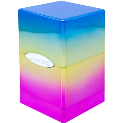 Afbeelding van Deckbox Satin Tower Hi Gloss Rainbow